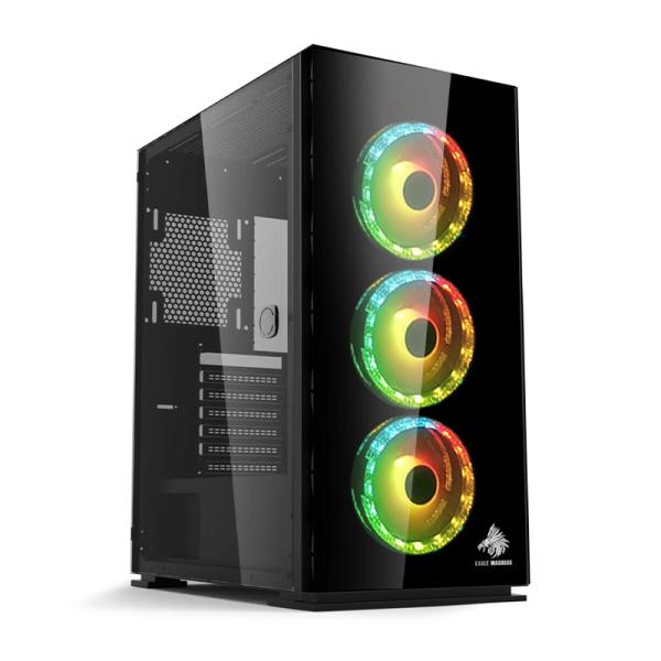 CASE GAMER EAGLE WARRIOR H467 CON ABERTURA LATERAL CG03YHRA001C USB 2.0 ...