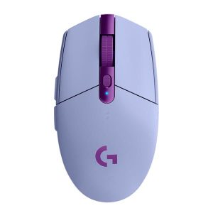 MOUSE LOGITECH G305 LIGHTSPEED INALÁMBRICO CON RECEPTOR 12000 DPI 910-006020 LILA