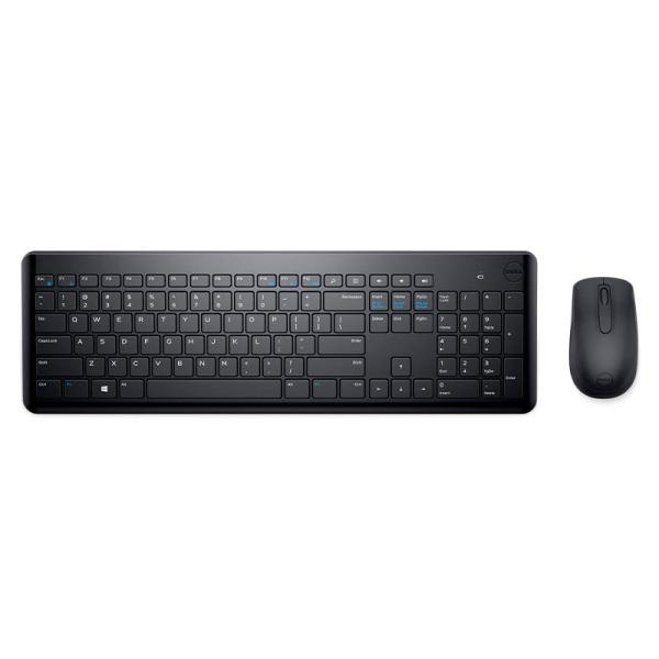 TECLADO Y MOUSE DELL INALAMBRICO COMBO KM117- BK-LTN SPANISH