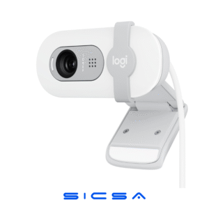 CAMARA WEB LOGITECH BRIO 100 1080P USB-A 960-001615 BLANCO